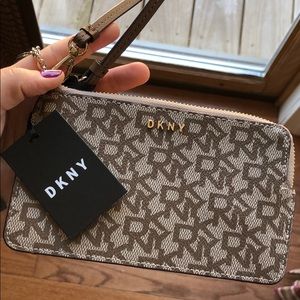 DKNY clutch/wristlet